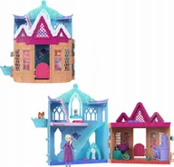 Lalki dla dziewczynek - Disney Frozen Kraina Lodu Zimowy domek zwierzątek Zestaw JFG28 - miniaturka - grafika 1