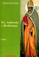 Religia i religioznawstwo - Św. Ambroży z Mediolanu Listy Tom I - miniaturka - grafika 1