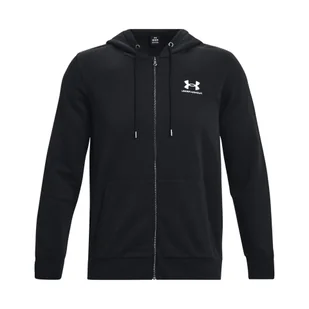 Bluza fitness męska Under Armour Essential Fleece Full Zip Hood - Bluzy męskie - miniaturka - grafika 1