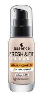 Podkład Essence Cosmetics Fresh y Fit Maquillaje 05-Fresh Porcelaine 30ml (4059729338303) - Podkłady do twarzy - miniaturka - grafika 1