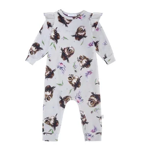 Pajac bez stópek Sowa 86 - Pajacyki dla niemowląt - miniaturka - grafika 1