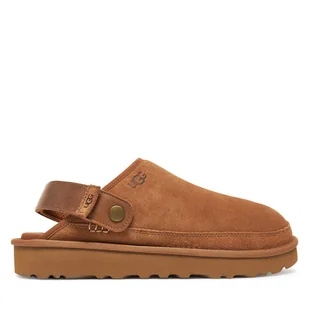 Klapki Ugg M Goldencoast Clog II 1166915 Brązowy - Klapki i japonki męskie - miniaturka - grafika 1