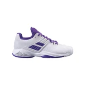 Tenis ziemny - Buty tenisowe damskie Babolat Propulse Fury All Court women white/purple 40 - miniaturka - grafika 1