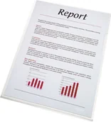 Koszulki na dokumenty - Esselte Ofertówka, obwoluta A4 sztywna 150 mic 25 szt 10K036Y - miniaturka - grafika 1