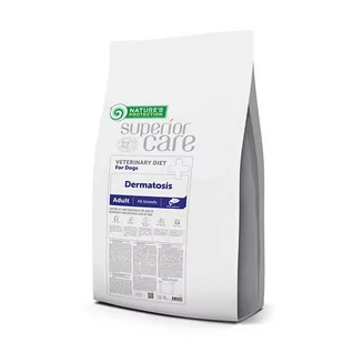 NATURES PROTECTION Superior Care Veterinary Diet Dermatosis Salmon Adult All Breeds 10kg - Sucha karma dla psów - miniaturka - grafika 1