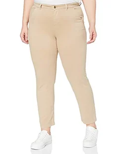 7 For All Mankind Damskie spodnie typu chino Casual, beżowy, 32 PL - Spodnie damskie - miniaturka - grafika 1