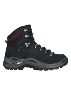 LOWA Skórzane buty turystyczne "Renegade GTX Mid Ws" w kolorze czarnym - Buty trekkingowe damskie - miniaturka - grafika 1