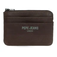Portfele - Pepe Jeans Głęboki Portfel Brązowy 11x7x1,5 cm Skóra by Joumma Bags, Brązowy brązowy, Talla única, portmonetka - miniaturka - grafika 1