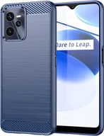 Etui i futerały do telefonów - Pokrowiec König Design kompatybilny z plastikowym, miękkim etui na telefon Realme C35 - Niebieskie etui na telefon komórkowy - miniaturka - grafika 1