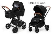 Wózki dziecięce - Muuvo QUICK 2W1 Onyx Black - miniaturka - grafika 1