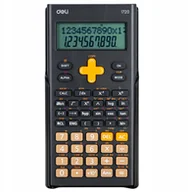 Kalkulatory - Deli Kalkulator naukowy ciemnoszary - miniaturka - grafika 1