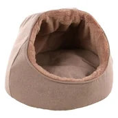 Legowiska dla kotów - Flamingo Jaskinia Dla Kota Lana, 46X46X36 Cm, Różowa - miniaturka - grafika 1