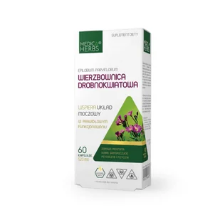 Wierzbownica drobnokwiatowa 520mg 60 kapsułek MEDICA HERBS - Układ moczowy i płciowy - miniaturka - grafika 1