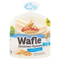 Pieczywo chrupkie - Eurowafel Wafle zbożowo-ryżowe naturalne 70 g (12 sztuk) - miniaturka - grafika 1