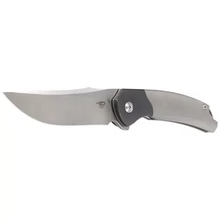 Nóż składany Bestech Supernova Grey Titanium / Black Zirconium, Satin Flat Satin M390 (BT2111A) - Noże - miniaturka - grafika 2