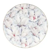 Talerze - Talerz deserowy porcelanowy 20 cm w magnolie błękitny - miniaturka - grafika 1