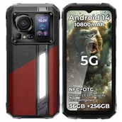 Telefony komórkowe - Hotwav HYPER 7 PRO 5G 36GB/256 Czerwony - miniaturka - grafika 1