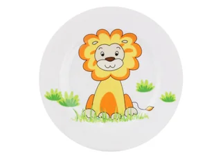 Talerz deserowy 21 cm Lubiana - Roma 5137C "Lew" - Miseczki i talerzyki dla dzieci - miniaturka - grafika 1