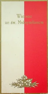 Wiersze ze św Maksymilianem - Poezja - miniaturka - grafika 1