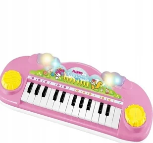 RÓŻOWE PIANINKO ORGANKI W UCHWYTEM DŹWIĘK ZABAWKA 3+ HY691E - Instrumenty muzyczne dla dzieci RÓŻOWE PIANINKO ORGANKI W UCHWYTEM DŹWIĘK ZABAWKA 3+ HY691E - Instrumenty muzyczne dla dzieci - miniaturka - grafika 1