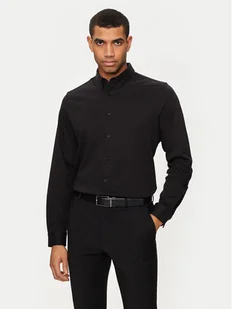 Calvin Klein Koszula K10K113339 Czarny Slim Fit - Koszule męskie - miniaturka - grafika 1