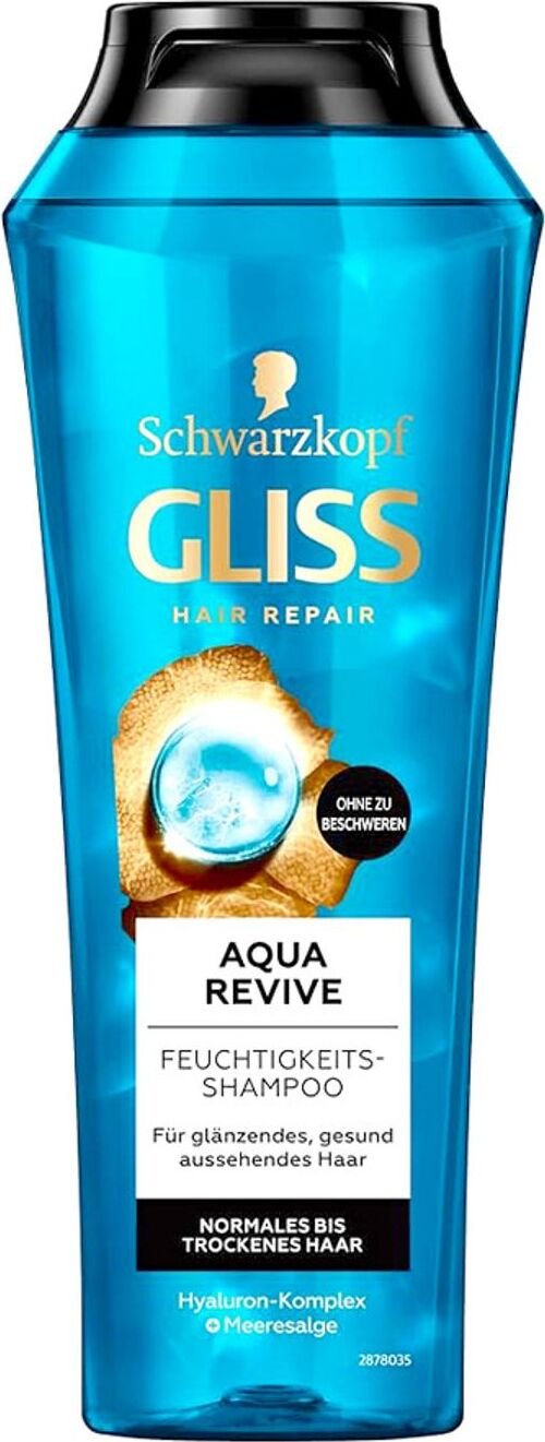 Gliss Aqua Revive Szampon nawilżający 400 ml