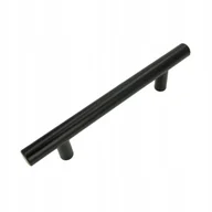 Meble modułowe i akcesoria - Uchwyt meblowy Reling 96 mm czarny Metalowy uchwyt do szafek - miniaturka - grafika 1