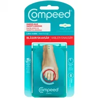 Apteczki i materiały opatrunkowe - Compeed Blister Toes, plastry na pęcherze, 8 szt - miniaturka - grafika 1