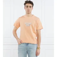 Koszulki męskie - GUESS T-shirt SS CN GUESS EMBRO BO | Regular Fit - miniaturka - grafika 1