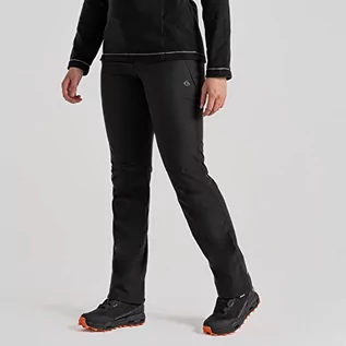 Spodnie damskie - Craghoppers Spodnie damskie Airedale spodnie turystyczne, czarne, 20 długich - grafika 1