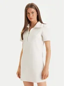 Sukienki - Calvin Klein Sukienka codzienna LV044F207G Beżowy Regular Fit - miniaturka - grafika 1