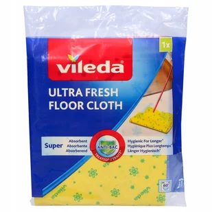 Vileda Ściereczka do podłogi Odor Stop Jony Srebr - Ściereczki, gąbki, czyściki - miniaturka - grafika 1