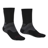 Skarpetki męskie - Męskie skarpety trekkingowe Bridgedale Midweight Merino Performance Boot black - 40-43 - miniaturka - grafika 1