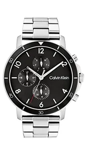 Zegarek Zegarek Calvin Klein Gauge Sport 25200067 Silver/Silver - Zegarki męskie - miniaturka - grafika 2