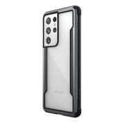Etui i futerały do telefonów - X-Doria Raptic Shield Etui aluminiowe na Samsung Galaxy S21 Ultra (Antimicrobial protection) (Black) 492287 - miniaturka - grafika 1