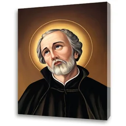 Obraz religijny na płótnie Święty Andrzej Bobola - Ikony i obrazy sakralne Obraz religijny na płótnie Święty Andrzej Bobola - Ikony i obrazy sakralne - miniaturka - grafika 1