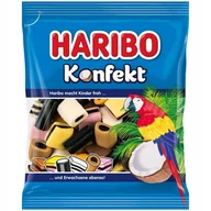 Żelki - Haribo Konfekt żelki z lukrecją 100g MIX Mieszanka Roladki lukrecjowe DE - miniaturka - grafika 1