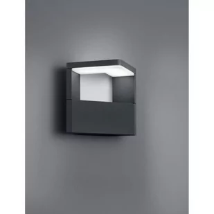 Trio Oświetlenie Ganges Zewnętrzny kinkiet LED Antracytowy, 1-punktowy 221769142 (221760142) - Lampy ścienne - miniaturka - grafika 1