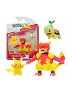 Figurki kolekcjonerskie - Minifigurki Pokemon Pikachu + Magmar + Turtwig / Warszawa - miniaturka - grafika 1