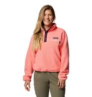 Bluzy damskie - Polar damski Columbia HELVETIA II różowy 2092231685 - miniaturka - grafika 1