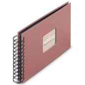 Albumy fotograficzne - Album HAMA Fine Art Czarne kartki Ceglany (50 stron) - miniaturka - grafika 1