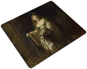 Podkładki pod mysz - Podkładka Dama w nocy Rembrandt 24x19cm - miniaturka - grafika 1