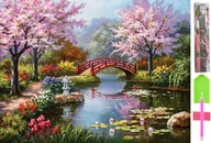 Zabawki kreatywne - HAFT DIAMENTOWY DUŻY 5D Zestaw Obraz MOZAIKA D30 - miniaturka - grafika 1