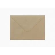 Koperty - Koperta 160x160 Kraft ciemnobeżowy 120g op.10 szt - miniaturka - grafika 1