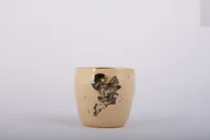 Kubki - Beżowy kubek 200 ml - miniaturka - grafika 1