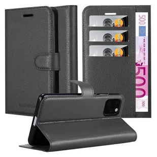 Etui ochronne Cadorabo do Apple iPhone 11 PRO w kolorze czarnym etui na telefon komórkowy z magnetycznym zamknięciem - Etui i futerały do telefonów - miniaturka - grafika 1