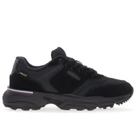 Buty sportowe męskie - Buty Tommy Hilfiger Runner Cordura Mix FM0FM05221-BDS - czarne - miniaturka - grafika 1
