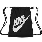 Worki na buty - Nike Nike Heritage Drawstring Bag DC4245-010 Czarne DC4245-010 - miniaturka - grafika 1