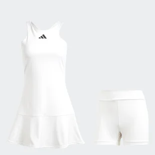 Damska Sukienka i spodenki ADIDAS Y-DRESS IL6991 – Biały - Sukienki - miniaturka - grafika 1