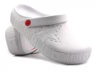 Klapki i japonki męskie - Klapki męskie a la crocsy - BIG STAR II175003, białe - Big Star - miniaturka - grafika 1